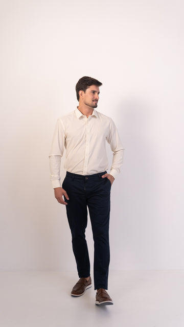 Camisa Social Bege